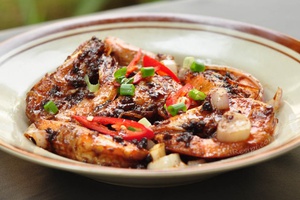 Kerabu Sotong Dan Udang Ala Thai